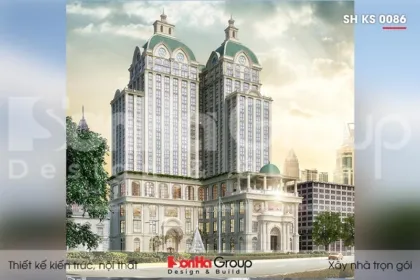 Sản phẩm bia thiet ke khach san 5 sao tan co dien 20 tang tai nghe an sh ks 0086 420x280 — Công Ty Cổ Phần Tư Vấn Xây Dựng Sơn Hà — MST 0200727586