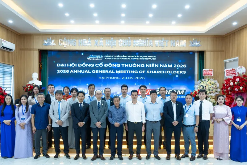 Sản phẩm 8817dai hoi co dong amecc 2026 14 — Công Ty Cổ Phần Cơ Khí Xây Dựng AMECC — MST 0200786983