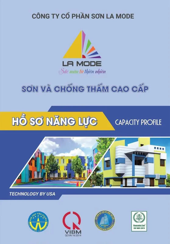 Sản phẩm LAMODE_Bia_Ho_so_nang_luc_2017 — Công Ty Cổ Phần Sơn La Mode — MST 0200871036