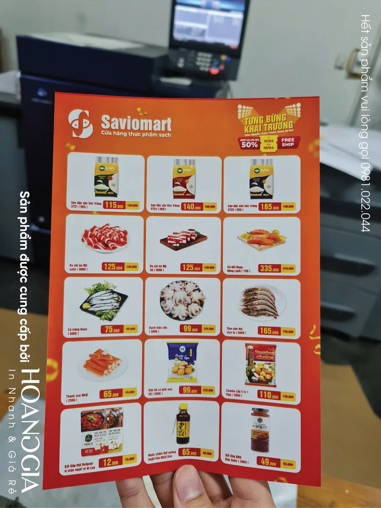 Sản phẩm in to roi so luong it 14 — In Hoàng Gia - Công Ty CP Phát Triển Quốc Tế Nguồn Nhân Lực — MST 0201034513