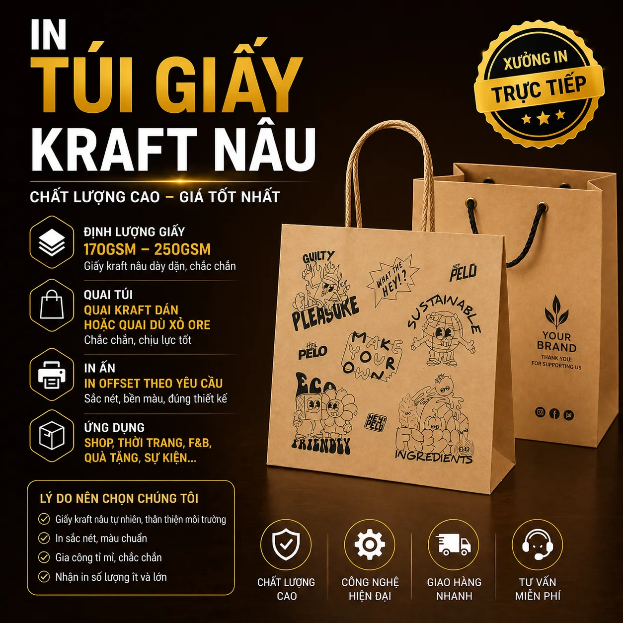 Sản phẩm intuigiaykraftnau — In Hoàng Gia - Công Ty CP Phát Triển Quốc Tế Nguồn Nhân Lực — MST 0201034513