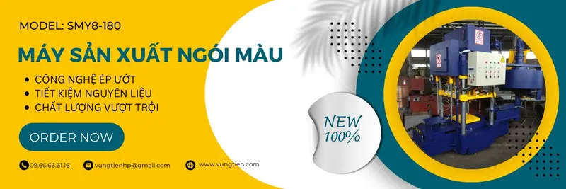 Sản phẩm may san xuat ngoi xi mang model smy8 180 luc ep 220 tan 1 — Công Ty TNHH Vững Tiến Hải Phòng — MST 0201116888