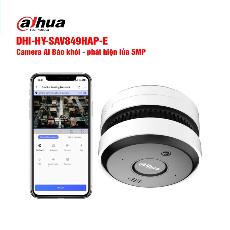 Sản phẩm camera bao khoi phat hien lua 5mp dahua dhi hy sav849hap e 4 — Công Ty Cổ Phần Phát Triển Công Nghệ Tín Nghĩa — MST 0201171735