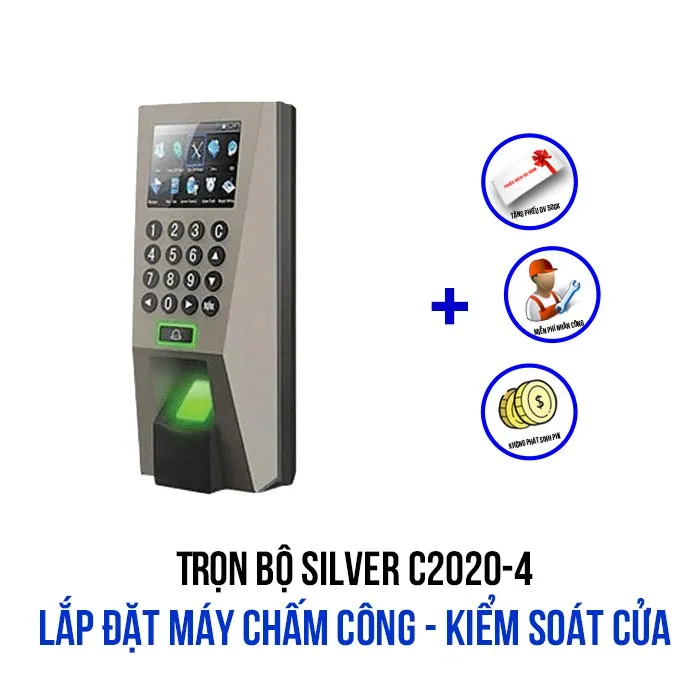 Sản phẩm lap dat may cham cong kiem soat cua ronald jack silver c2020 4 2 1 — Công Ty Cổ Phần Phát Triển Công Nghệ Tín Nghĩa — MST 0201171735