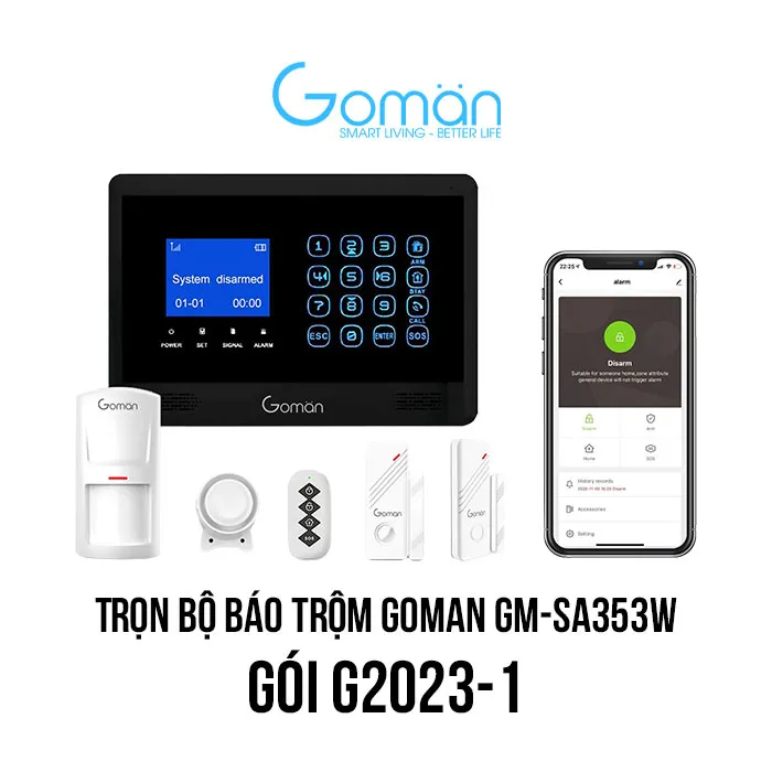 Sản phẩm lap dat tron bo bao trom goman gm sa353w g2023 1 1 — Công Ty Cổ Phần Phát Triển Công Nghệ Tín Nghĩa — MST 0201171735