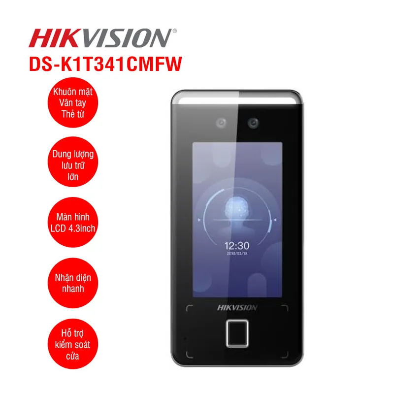 Sản phẩm may cham cong khuon mat hikvision ds k1t341cmfw — Công Ty Cổ Phần Phát Triển Công Nghệ Tín Nghĩa — MST 0201171735