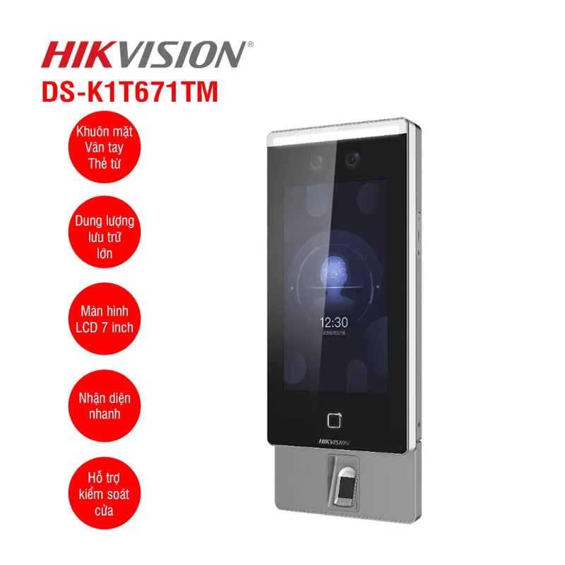 Sản phẩm may cham cong khuon mat hikvision ds k1t671tmfw 1 — Công Ty Cổ Phần Phát Triển Công Nghệ Tín Nghĩa — MST 0201171735