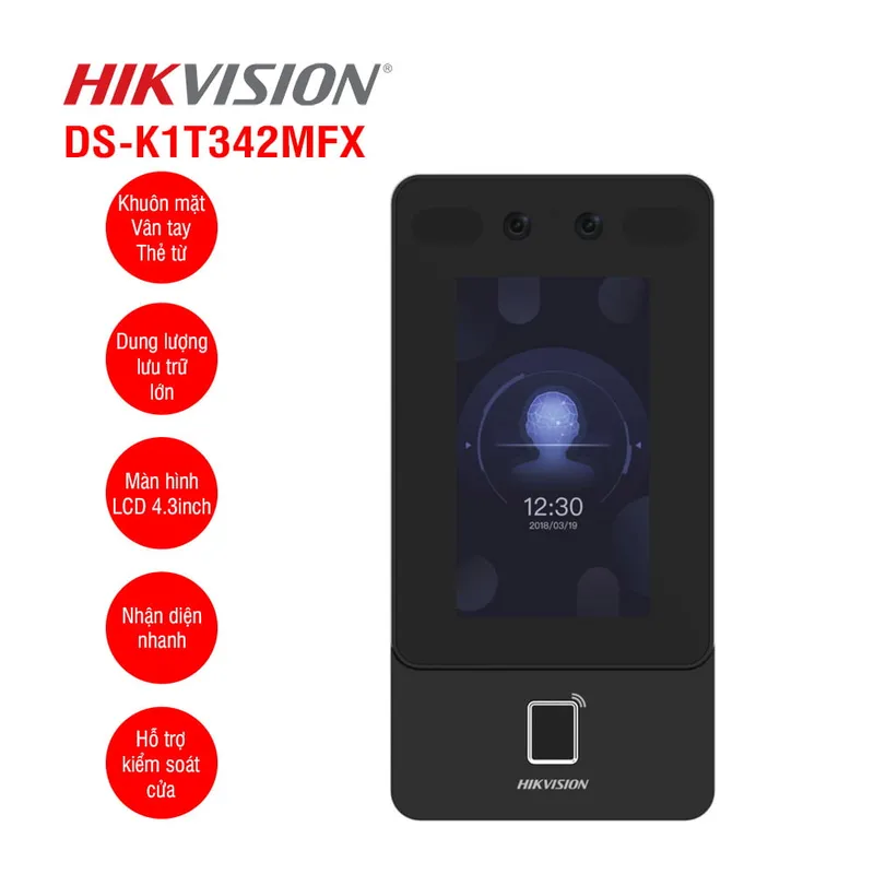 Sản phẩm may cham cong nhan dien khuon mat hikvision ds k1t342mfx 1 — Công Ty Cổ Phần Phát Triển Công Nghệ Tín Nghĩa — MST 0201171735