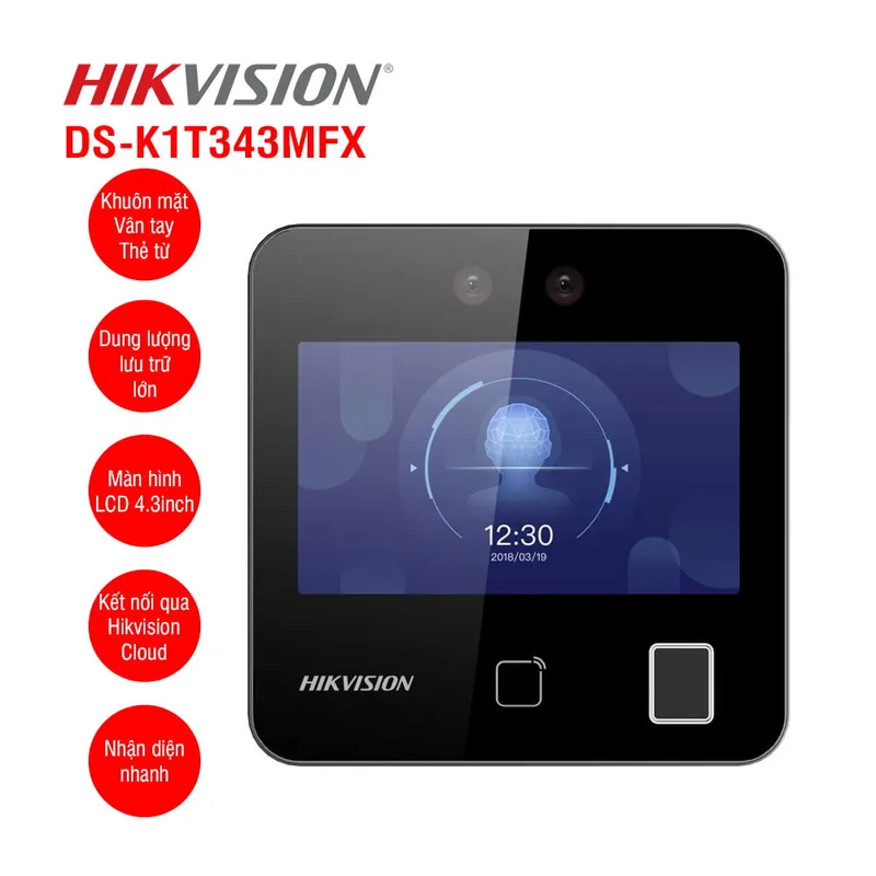 Sản phẩm may cham cong nhan dien khuon mat hikvision ds k1t343mfx 1 — Công Ty Cổ Phần Phát Triển Công Nghệ Tín Nghĩa — MST 0201171735