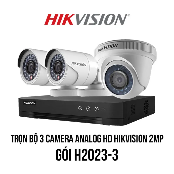 Sản phẩm tron bo 3 camera analog hd hikvision 2mp gia re h2023 3 — Công Ty Cổ Phần Phát Triển Công Nghệ Tín Nghĩa — MST 0201171735