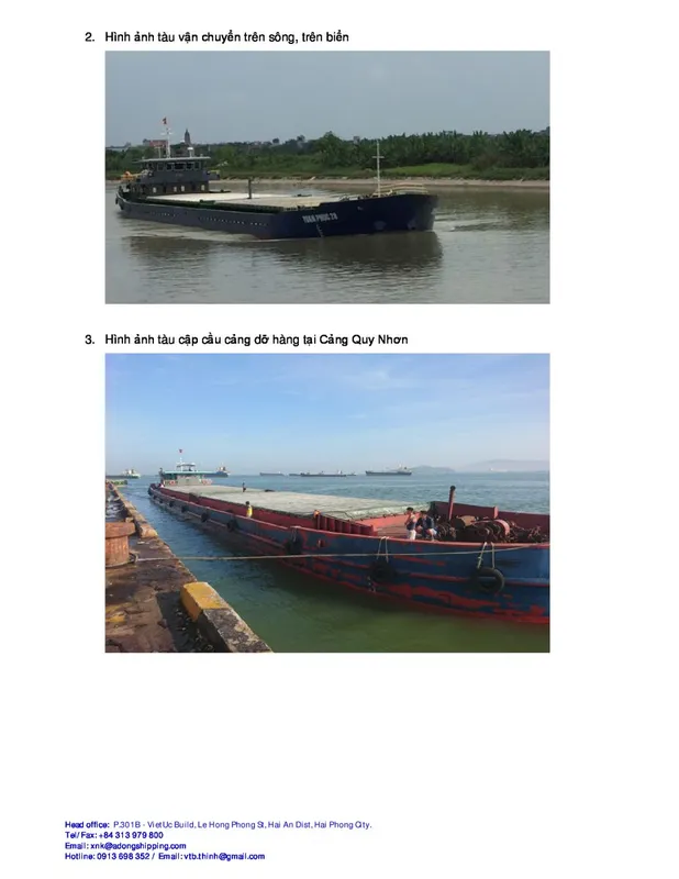 Sản phẩm AD05 — Công Ty Cổ Phần Thương Mại Vận Tải AD — MST 0201290034