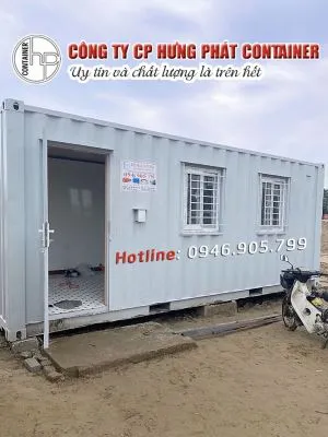 Sản phẩm container van phong 20 feet op go melamine 1(1) — Hưng Phát Container - Công Ty Cổ Phần Hưng Phát Container — MST 0201300437