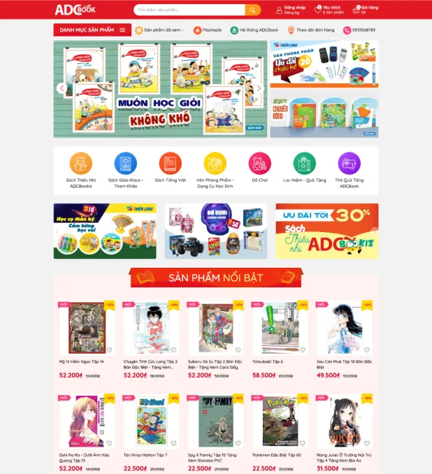 Sản phẩm 9654adcbook — Công Ty Cổ Phần Giải Pháp Phần Mềm Trực Tuyến Việt Nam — MST 0201307390