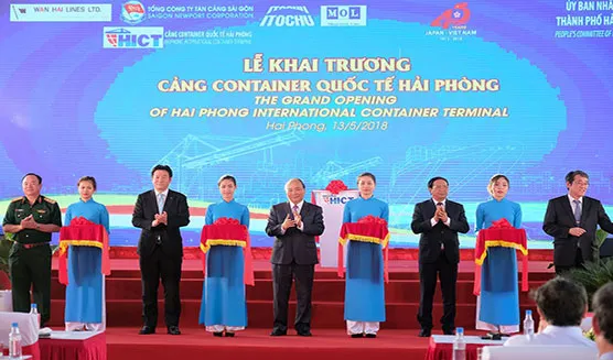Sản phẩm 1526344187 thu tuong du khai truong cang container quoc te hai phong 1 — Công Ty Cổ Phần Đầu Tư Và Phát Triển Hàng Hải Bình Minh — MST 0201332855
