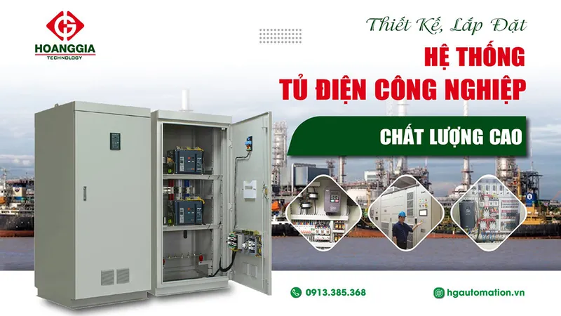 Sản phẩm thiet ke tu dien cong nghiep — Công Ty TNHH Công Nghệ Tự Động Hóa Hoàng Gia — MST 0201339000