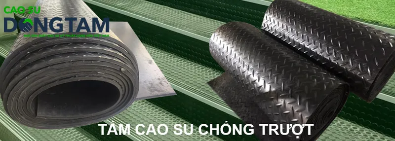Sản phẩm tam cao su chong truot cao su dong tam — Công Ty Cổ Phần Cao Su Kỹ Thuật Đồng Tâm — MST 0201632175