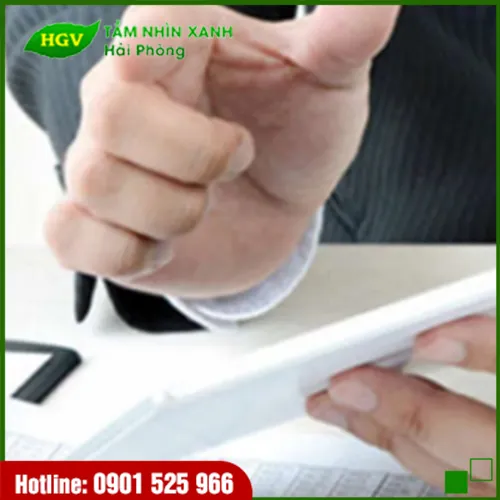 Sản phẩm xac nhan hoan thanh cong trinh bao ve moi truong 0 681 — Công Ty TNHH Tầm Nhìn Xanh Hải Phòng — MST 0201652615