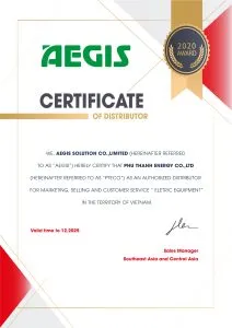 Sản phẩm AEGIS PTECO 212x300 — Công Ty TNHH Công Nghệ Và Dịch Vụ Năng Lượng Phú Thành — MST 0201766429