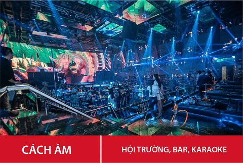 Sản phẩm Cach am hoi truong bar karaoke — Công Ty Cổ Phần Công Nghệ Polyme Ngọc Diệp — MST 0201787764