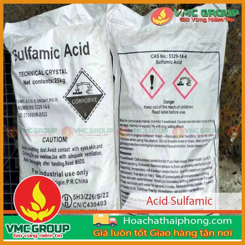Sản phẩm acid sulfamic — Công Ty Cổ Phần Đầu Tư Và Phát Triển Thị Trường Việt Mỹ — MST 0201797339