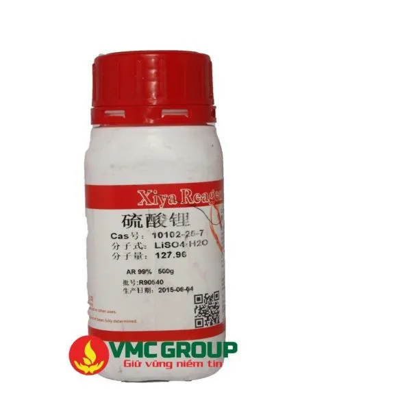 Sản phẩm LITHIUM SULFATE HYDRATE AR 99 Li2SO4•H2O — Công Ty Cổ Phần Đầu Tư Và Phát Triển Thị Trường Việt Mỹ — MST 0201797339