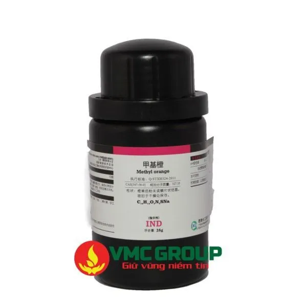 Sản phẩm METHYL ORANGE C14H14N3NaO3S — Công Ty Cổ Phần Đầu Tư Và Phát Triển Thị Trường Việt Mỹ — MST 0201797339
