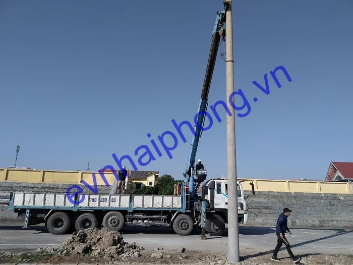 Sản phẩm cot betong da 1 — Công Ty Cổ Phần Xây Lắp Hải Phong — MST 0201799505