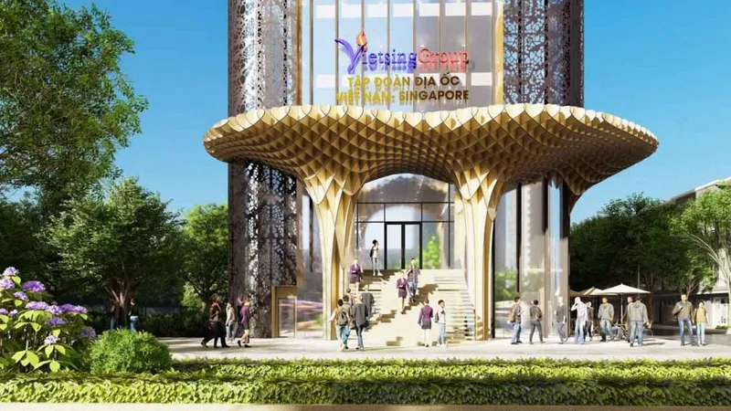 Sản phẩm vietsing group headquarter front 1 1024x576 — Công Ty CP Tập Đoàn Địa ốc Việt Nam - Singapore — MST 0201802349