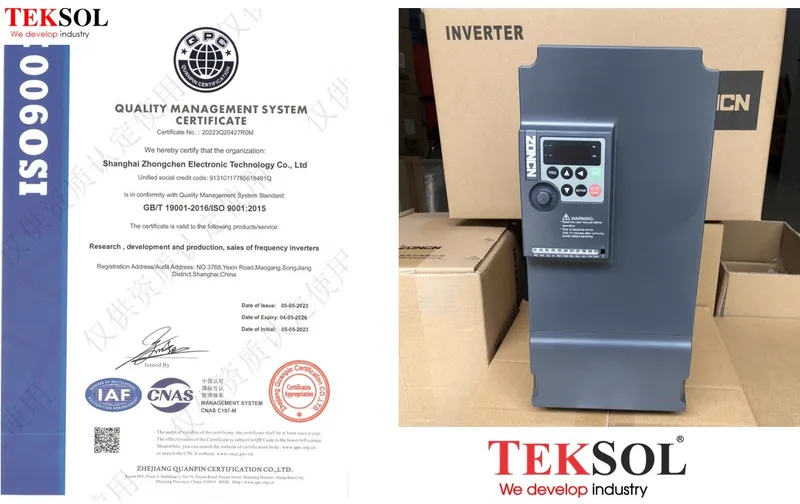 Sản phẩm bien tan — Công Ty Cổ Phần Phát Triển Công Nghiệp Teksol Việt Nam — MST 0201862965