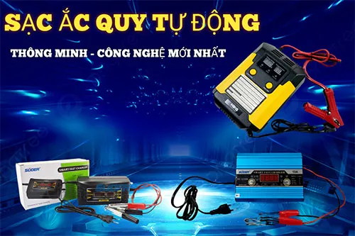 Sản phẩm sac ac quy tu dong — ắc Quy ánh Dương - Công Ty TNHH ắc Quy ánh Dương — MST 0201863768
