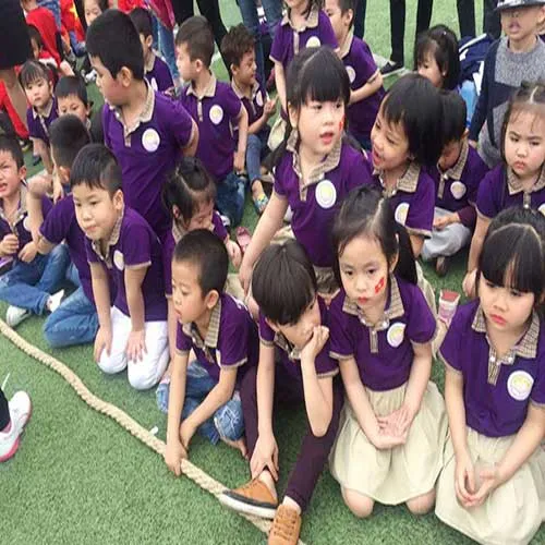 Sản phẩm 1529745871 dong phuc mam non mau tim — Công Ty TNHH Thời Trang Trọng Tấn — MST 0201865116