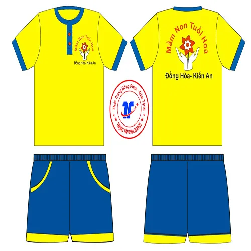 Sản phẩm 1529745910 dong phuc mam non tuoi hoa — Công Ty TNHH Thời Trang Trọng Tấn — MST 0201865116
