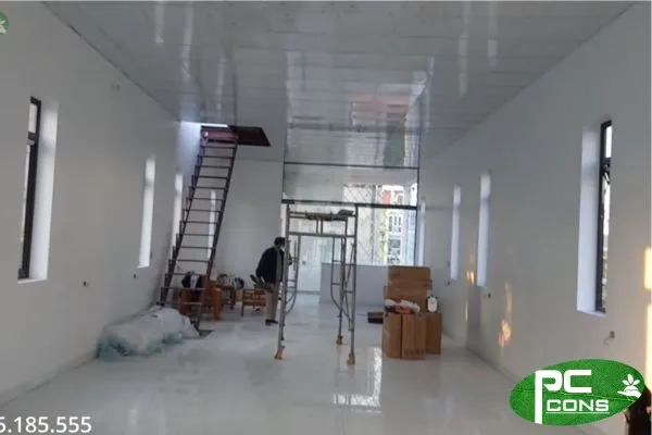 Sản phẩm Ngoi nha 2 tang dung kinh doanh va o. Tuong bang gach va tran bang panel be tong khi chung ap — Công Ty TNHH Sản Xuất Thương Mại Phước Chi — MST 0201903019
