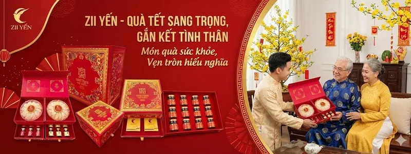 Sản phẩm QUA TANG CHO NGUOI THAN GIA DINH — Công Ty TNHH ZII Yến — MST 0201971770