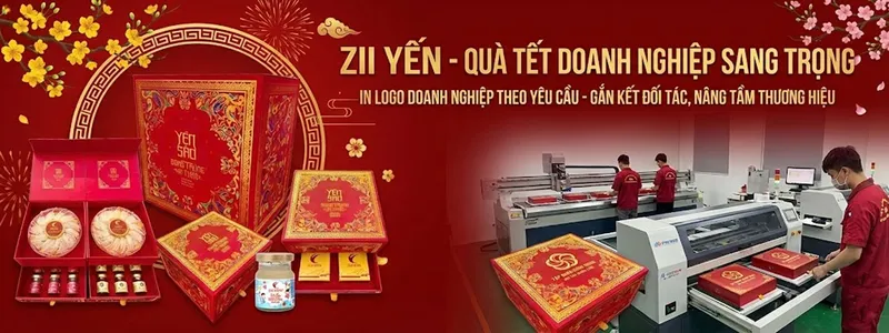 Sản phẩm QUA TET DOANH NGHIEP SANG TRONG — Công Ty TNHH ZII Yến — MST 0201971770