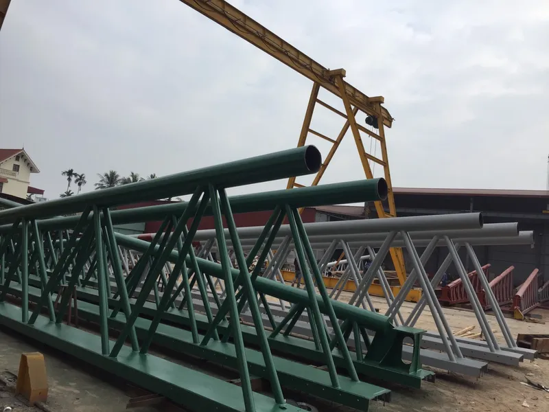 Sản phẩm Steel structures 2 — Công Ty Cổ Phần Fotecco — MST 0201989256