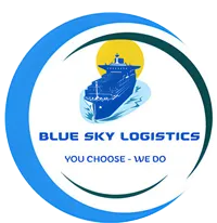 Logo Blue Sky Logistics - Công Ty Cổ Phần Vận Tải Blue Sky