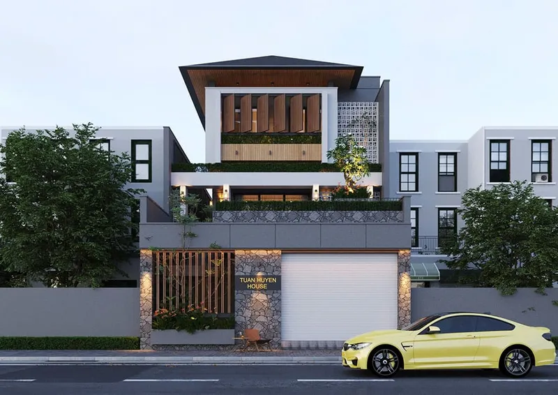 Sản phẩm thiet ke nha pho hien dai 3 tang 3 — Công Ty Cổ Phần Nội Thất Và Xây Dựng TTG — MST 0202020513