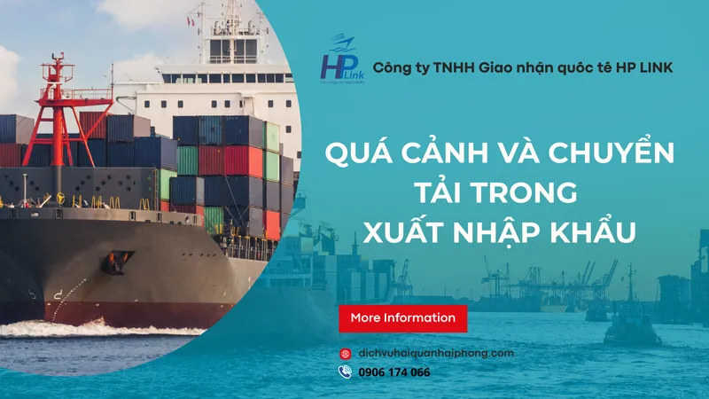 Sản phẩm QUA CANH VA CHUYEN TAI TRONG XUAT NHAP KHAU — Công Ty TNHH Giao Nhận Quốc Tế HP LINK — MST 0202022704