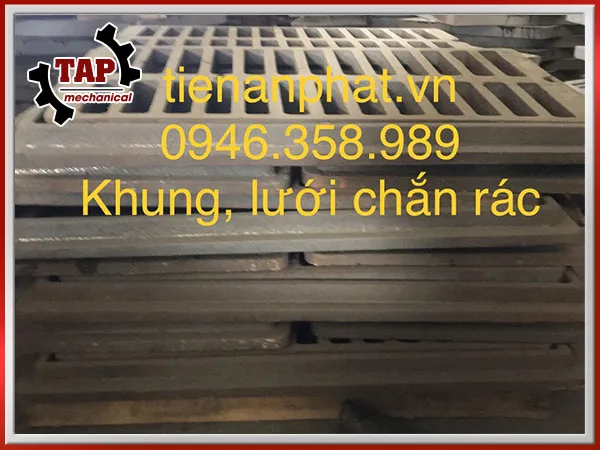 Sản phẩm khung, luoi chan rac3 — Cơ Khí Đúc Tiến An Phát - Công Ty TNHH Đầu Tư Và Thương Mại Tiến An Phát — MST 0202193562