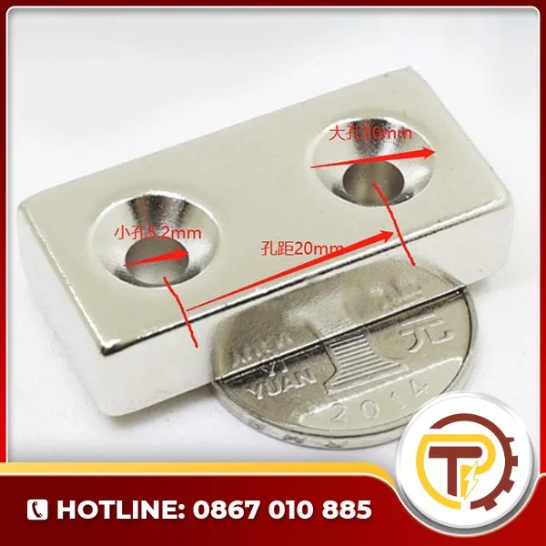 Sản phẩm Nam cham vinh cuu 40x20x10 — Thiết Bị Công Nghiệp Tân Phát - Công Ty TNHH Phát Triển TM Và DV Tân Phát — MST 0202198183