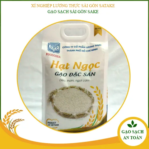 Sản phẩm GAO hat ngoc 5 — Gạo Foodcosa - Công Ty CP Lương Thực Thành Phố Hồ Chí Minh — MST 0300559014
