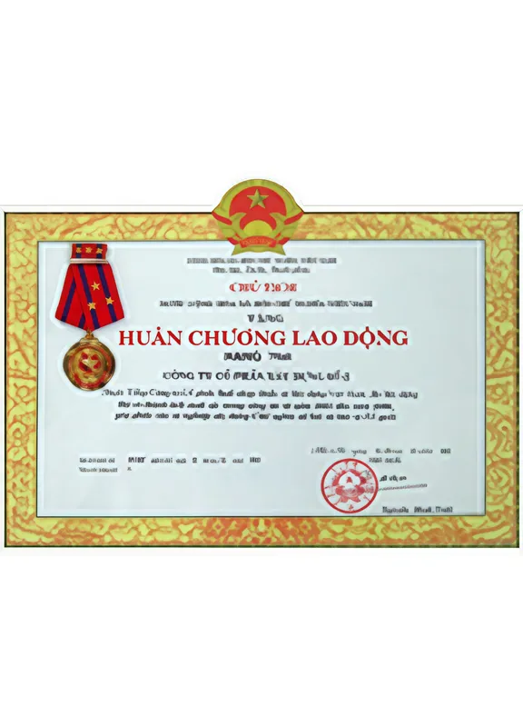 Sản phẩm HUAN CHUONG LAO DONG scaled — Công Ty Cổ Phần Cơ Khí Và Xây Lắp Công Nghiệp — MST 0300628797