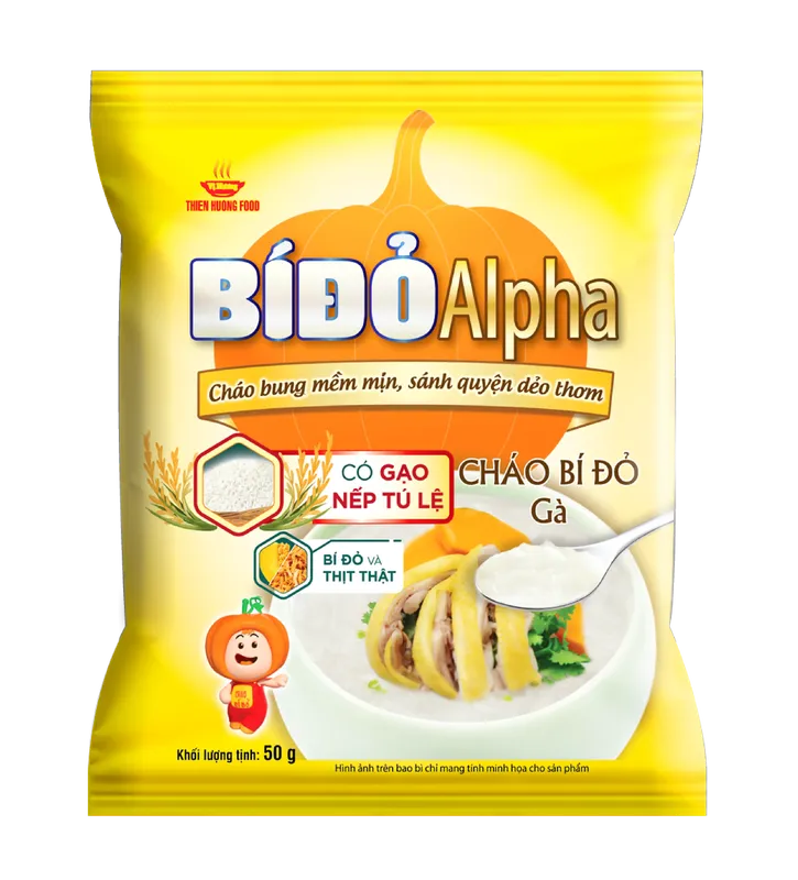 Sản phẩm alpha chao ga — Công Ty Cổ Phần Thực Phẩm Thiên Hương — MST 0300629737
