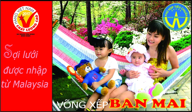 Sản phẩm vong ban mai 9980 — Võng Xếp Ban Mai - Công Ty TNHH Ban Mai Imex — MST 0300768762