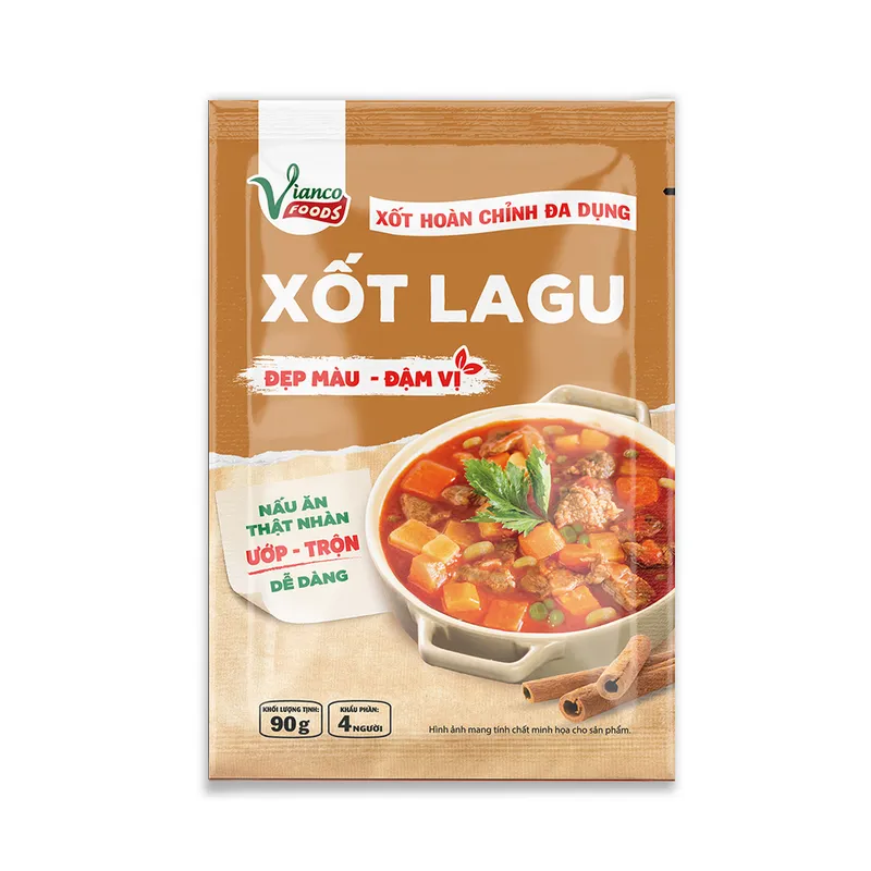 Sản phẩm XOT LAGU XOT DA DUNG HOAN CHINH 90 GR MT — Gia Vị Vianco - Xí Nghiệp Liên Doanh Vianco LTD — MST 0300833669