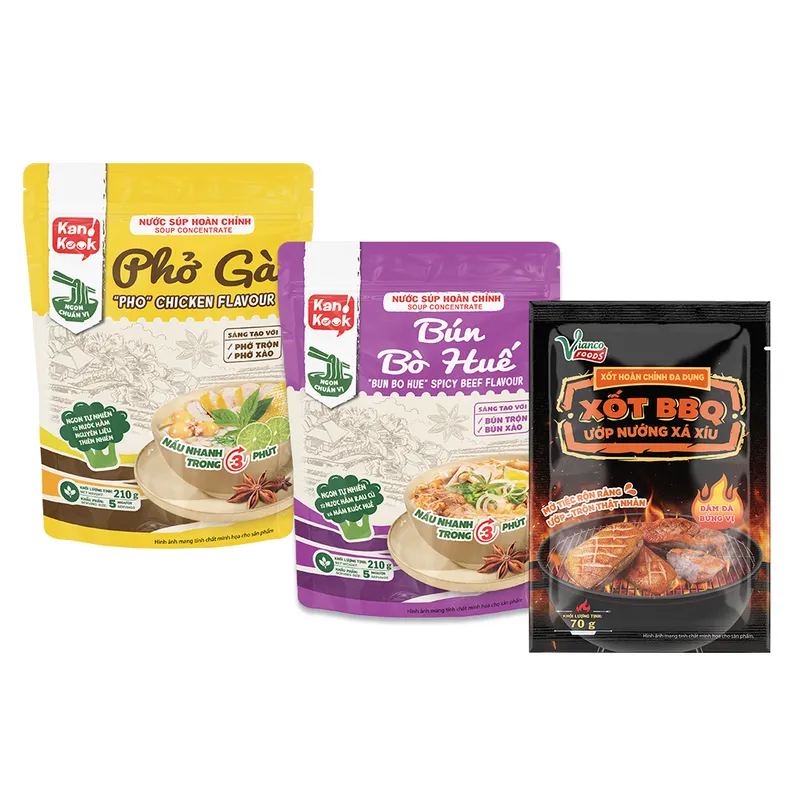 Sản phẩm COMBO TET ga bbh xa xiu — Gia Vị Vianco - Xí Nghiệp Liên Doanh Vianco LTD — MST 0300833669