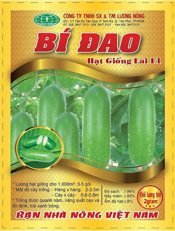 Sản phẩm Bí đao hạt giống lai F1 scaled — Công Ty TNHH Sản Xuất Thương Mại Lương Nông — MST 0300970351