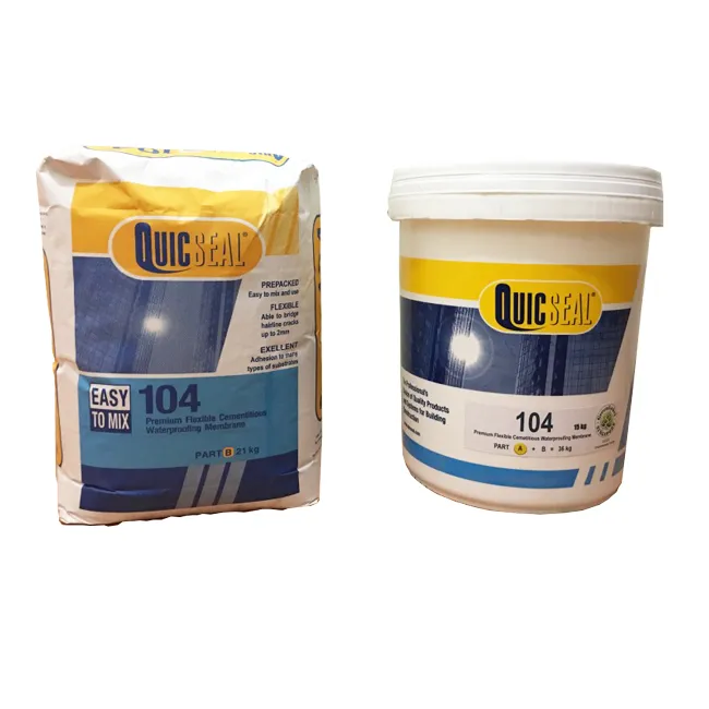 Sản phẩm quicseal 104 — Công Ty TNHH Thương Mại Xây Dựng Sơn Tinh — MST 0301117107