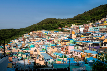 Sản phẩm lang van hoa gamcheon — Công Ty Cổ Phần Dịch Vụ Du Lịch Bến Thành — MST 0301171827